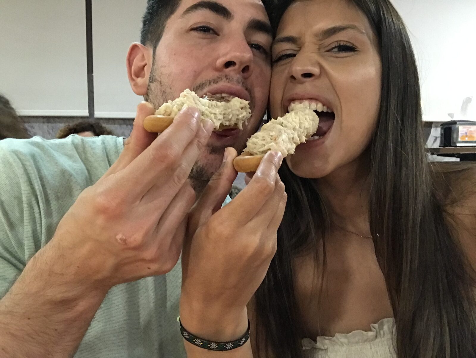 Débora y Manuel en la universidad, Murcia